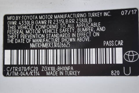 2018 Toyota C-HR XLE