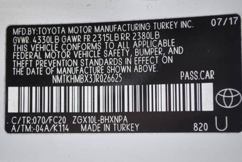 2018 Toyota C-HR XLE