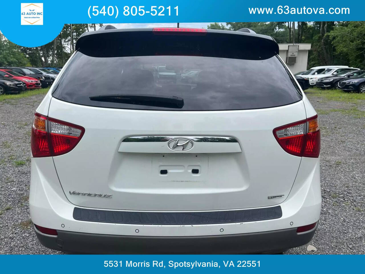 2012 Hyundai Veracruz for sale at 63 Auto Inc in Spotsylvania, VA