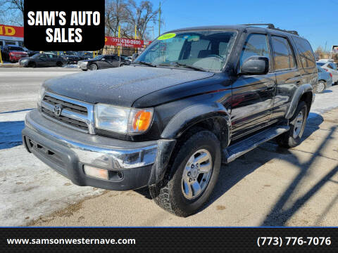 2000 Toyota 4Runner for sale at SAM'S AUTO SALES in Chicago IL