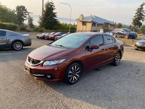 2015 Honda Civic for sale at KARMA AUTO SALES in Federal Way WA