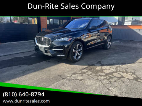 2019 Jaguar F-PACE for sale at Dun-Rite Sales Company in Clio MI