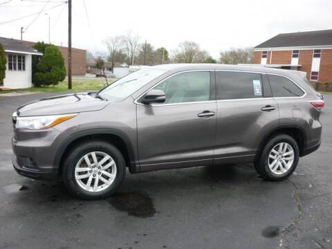 2015 Toyota Highlander for sale at J&K Used Cars, Inc. in Bowling Green KY