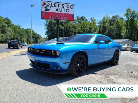 2015 Dodge Challenger for sale at Let's Go Auto in Florence SC