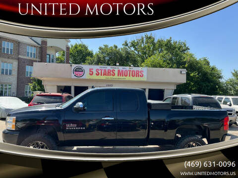 2011 Chevrolet Silverado 1500 for sale at UNITED MOTORS in Mckinney TX