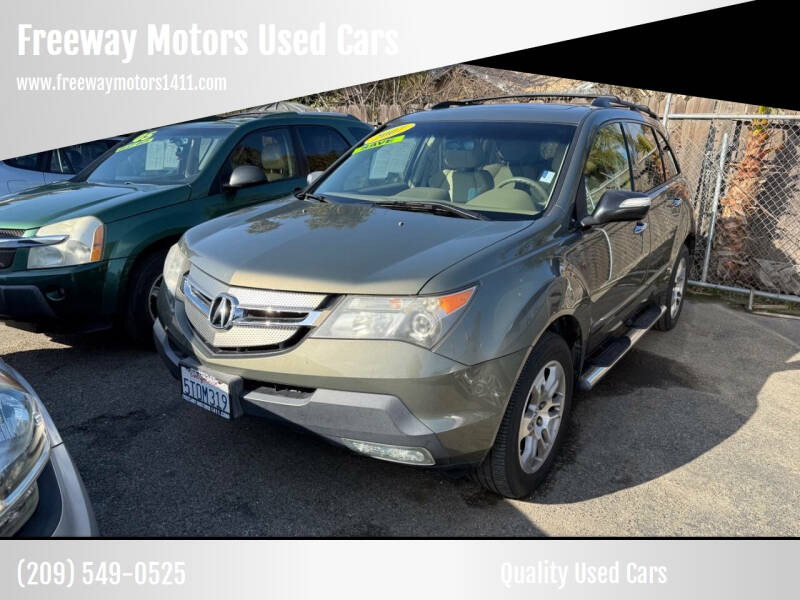 2007 Acura MDX for sale at Freeway Motors Used Cars in Modesto CA