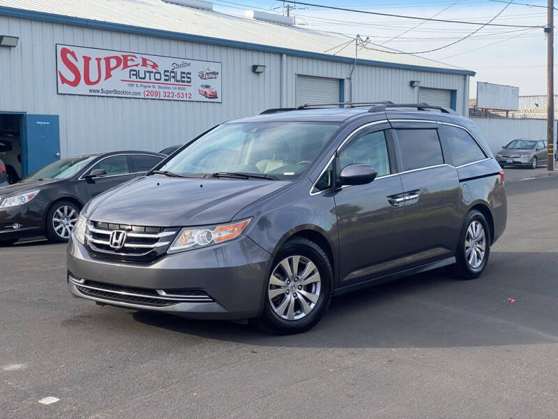 2016 Honda Odyssey for sale at SUPER AUTO SALES STOCKTON in Stockton CA
