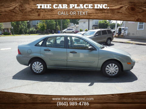 2006 Ford Focus for sale at THE CAR PLACE INC. in Somersville CT