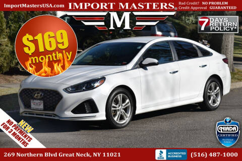 2018 Hyundai Sonata for sale at Import Masters in Great Neck NY