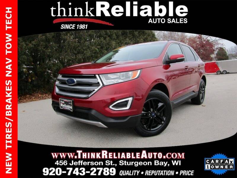 2016 Ford Edge for sale at RELIABLE AUTOMOBILE SALES, INC in Sturgeon Bay WI