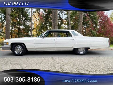 1975 Cadillac Calais for sale at LOT 99 LLC in Milwaukie OR
