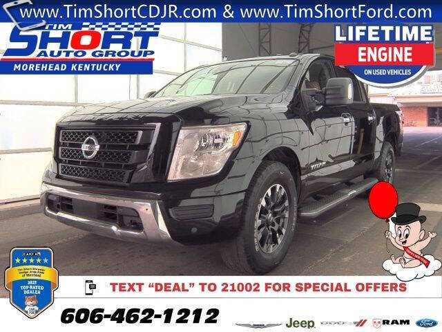 2021 Nissan Titan for sale at Tim Short Chrysler Dodge Jeep RAM Ford of Morehead in Morehead KY