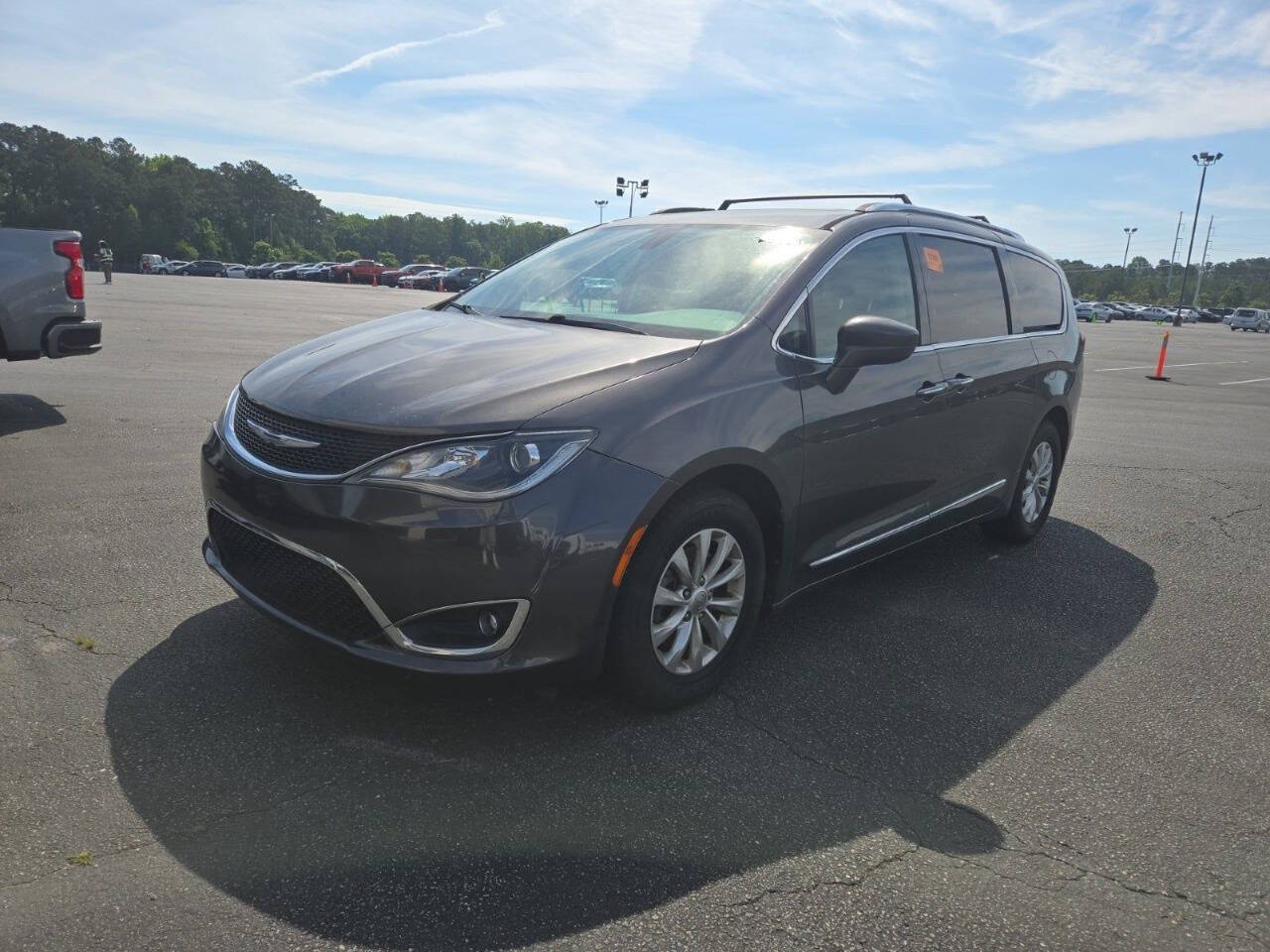 Gray 2018 Chrysler Pacifica Touring L Touring L 4dr Mini-Van 2