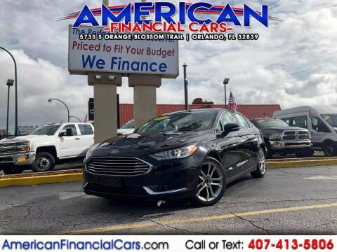 2019 Ford Fusion for sale at American Financial Cars in Orlando FL
