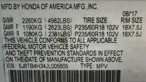 2018 Acura RDX