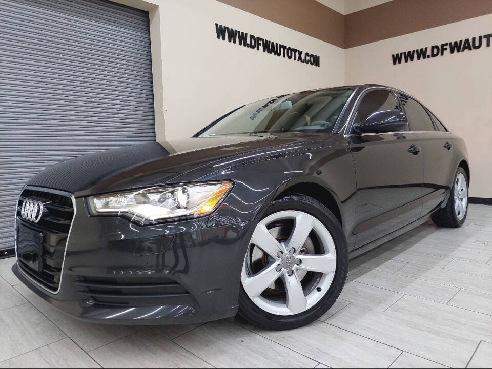 2012 Audi A6 for sale at DFW Auto & Services Inc in Fort Worth, TX