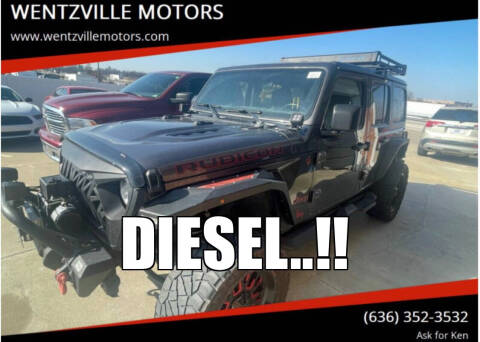2021 Jeep Wrangler Unlimited for sale at WENTZVILLE MOTORS in Wentzville MO
