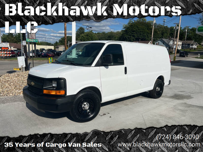 2012 Chevrolet Express Cargo for sale at Blackhawk Motors LLC in Beaver Falls PA