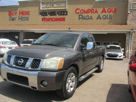 2004 Nissan Titan for sale at Import Motors in Bethany OK