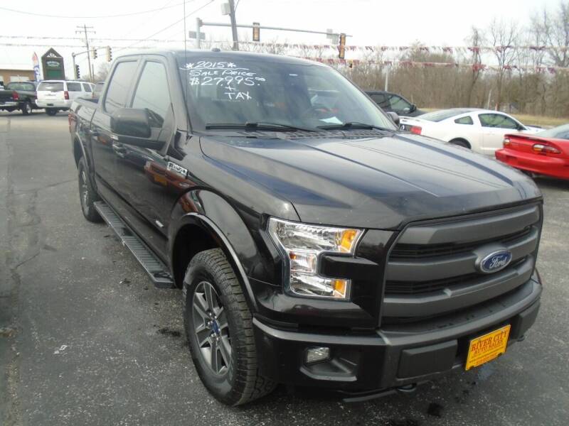 2015 Ford F-150 for sale at River City Auto Sales in Cottage Hills IL