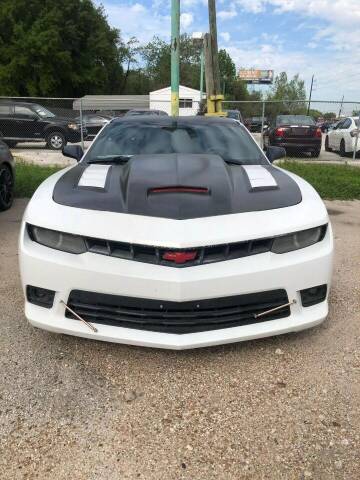 2014 Chevrolet Camaro for sale at TEXAS MOTOR CARS in Houston TX