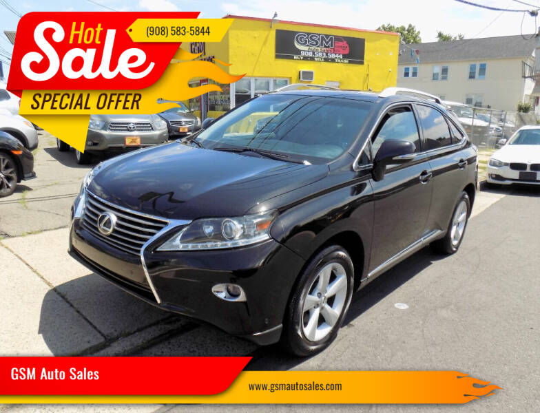 2013 Lexus RX 350 for sale at GSM Auto Sales in Linden NJ