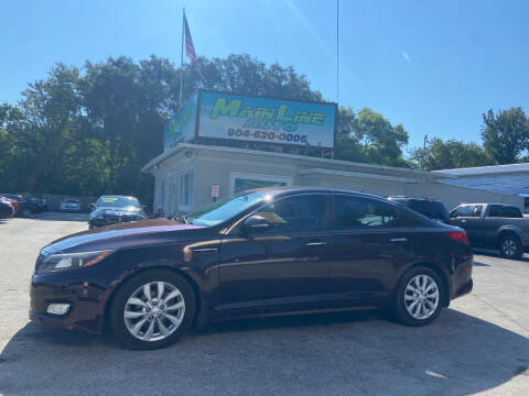 2015 Kia Optima for sale at Mainline Auto in Jacksonville FL