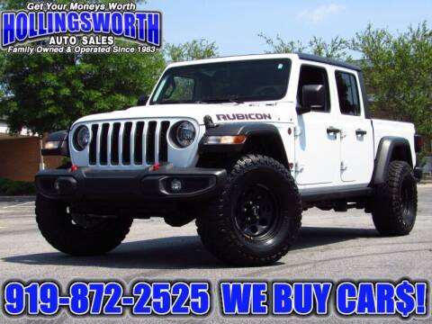 2020 Jeep Gladiator for sale at Hollingsworth Auto Sales in Raleigh NC