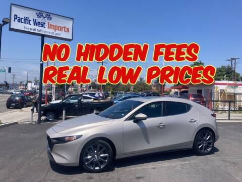 2023 Mazda Mazda3 Hatchback for sale at Pacific West Imports in Los Angeles CA