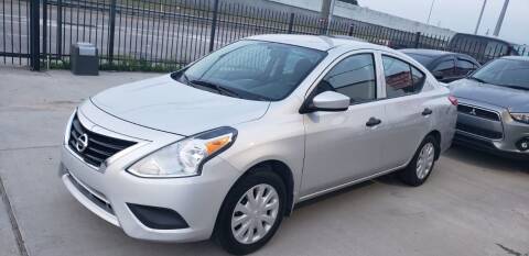 2016 Nissan Versa for sale at Universal Credit in Houston TX