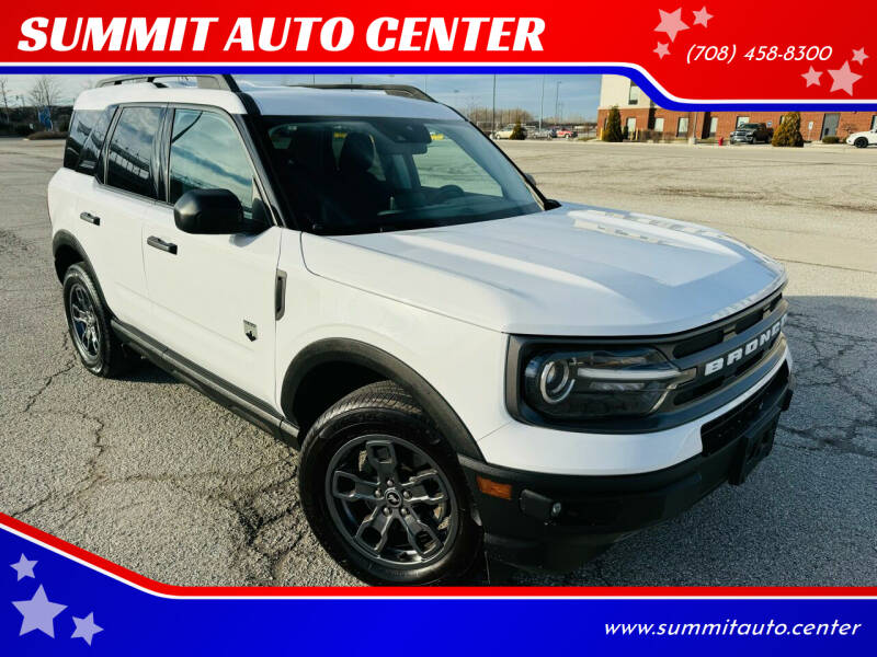 2021 Ford Bronco Sport for sale at SUMMIT AUTO CENTER in Summit IL