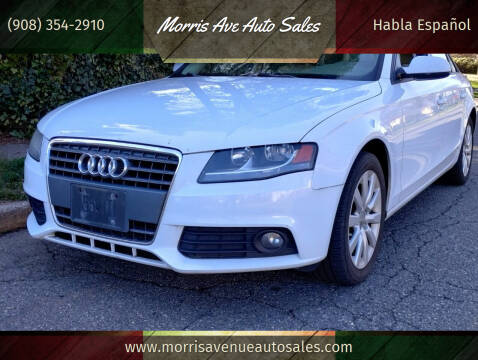 2012 Audi A4 for sale at Morris Ave Auto Sales in Elizabeth NJ