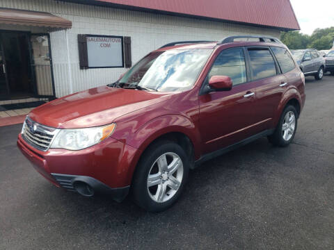 2009 Subaru Forester for sale at Salem Auto Sales in Salem VA