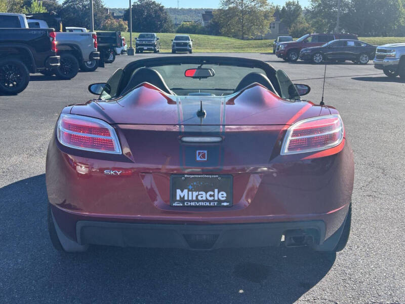 2009 Saturn SKY Ruby Red SE