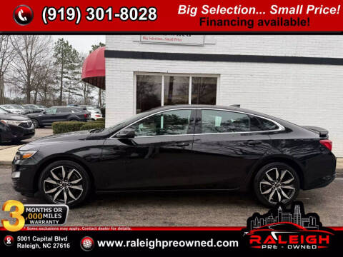 2021 Chevrolet Malibu for sale at Raleigh Pre-Owned in Raleigh NC
