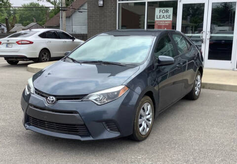 2015 Toyota Corolla for sale at Easy Guy Auto Sales in Indianapolis IN