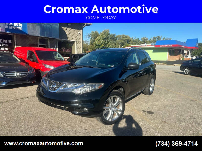 2011 Nissan Murano for sale at Cromax Automotive in Ann Arbor MI