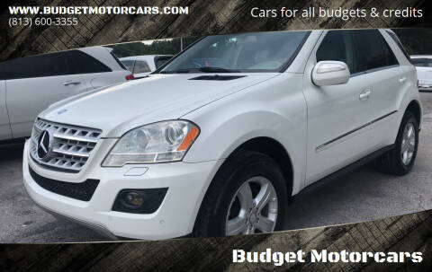 2010 Mercedes-Benz M-Class for sale at Budget Motorcars in Tampa FL