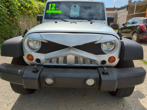 2012 Jeep Wrangler for sale at DNA Auto Sales in Rockford IL