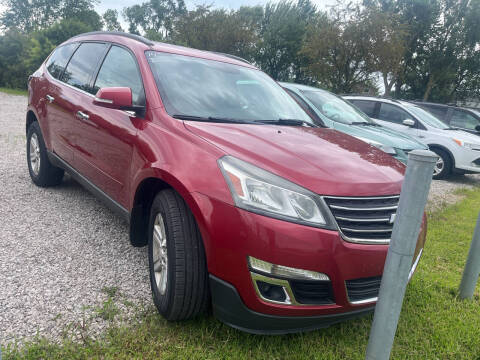 2014 Chevrolet Traverse for sale at HEDGES USED CARS in Carleton MI