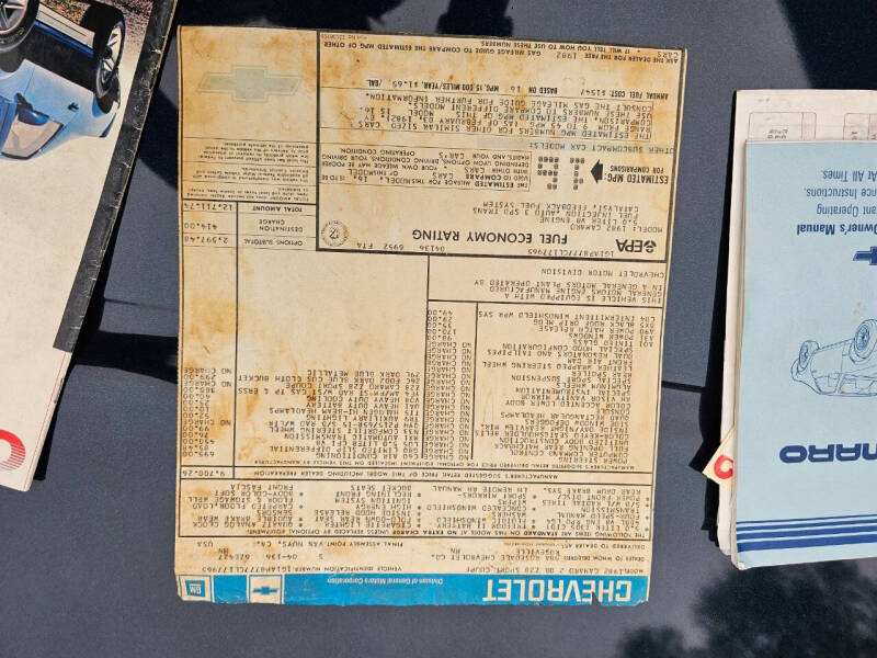 1982 Chevrolet Camaro