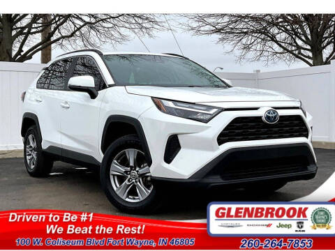 2022 Toyota RAV4 Hybrid for sale at Glenbrook Dodge Chrysler Jeep Ram and Fiat in Fort Wayne IN