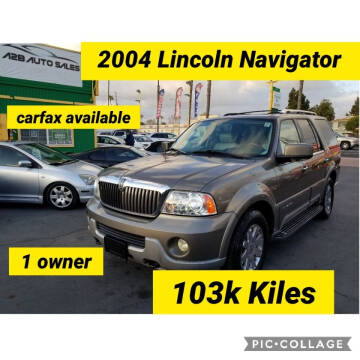 2004 Lincoln Navigator for sale at A2B AUTO SALES in Chula Vista CA