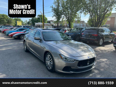 2014 Maserati Ghibli for sale at Shawn's Motor Credit in Houston TX