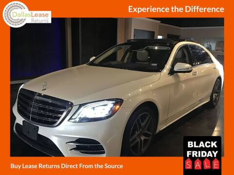 2020 Mercedes-Benz S-Class for sale at Dallas Auto Finance in Dallas TX