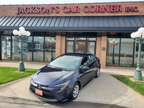 2020 Toyota Corolla for sale at Jacksons Car Corner Inc in Hastings NE