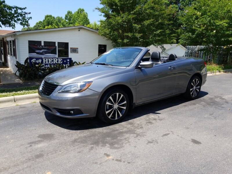 2011 Chrysler 200 Convertible for sale at TR MOTORS in Gastonia NC