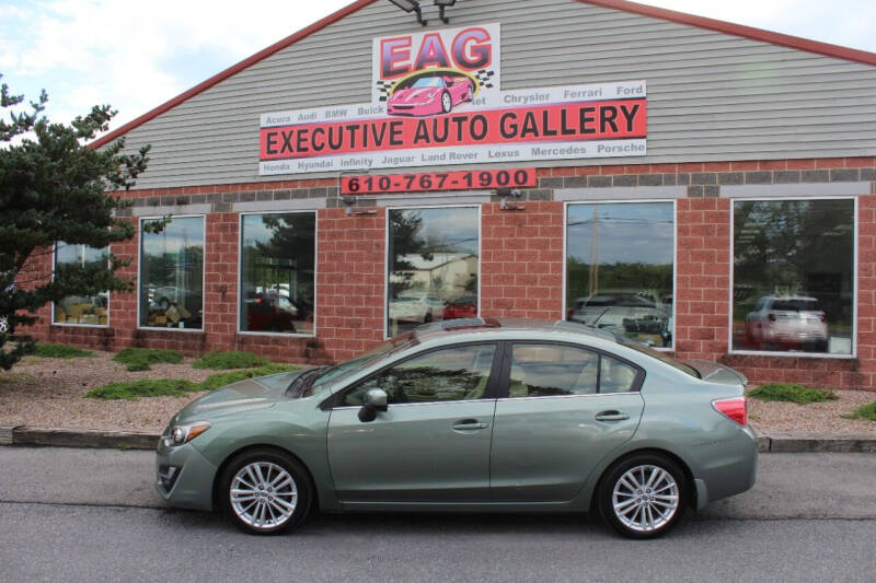 2016 Subaru Impreza for sale at EXECUTIVE AUTO GALLERY INC in Walnutport PA