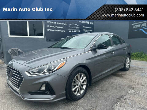 2018 Hyundai Sonata for sale at Marin Auto Club Inc in Miami FL