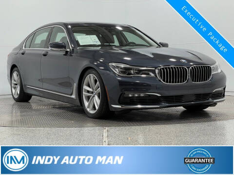 2016 BMW 7 Series for sale at INDY AUTO MAN in Indianapolis IN